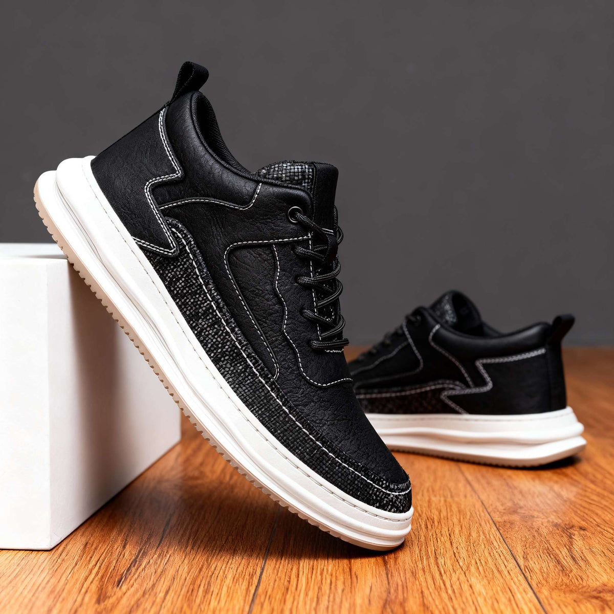 Travis Page | men's Leather Sneakers