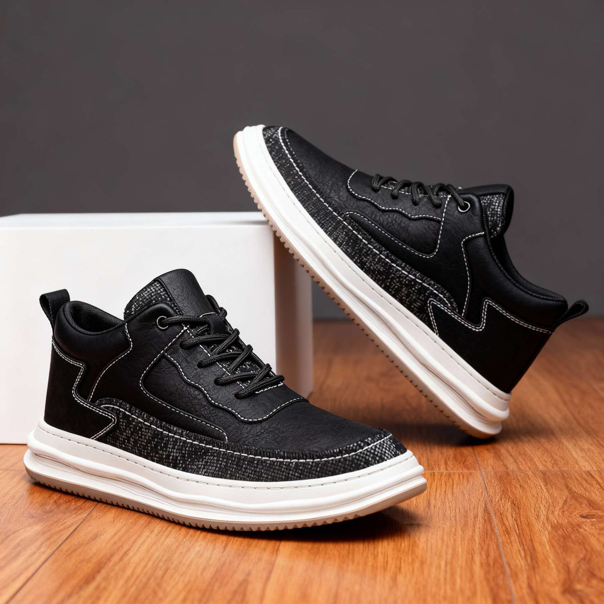 Travis Page | men's Leather Sneakers