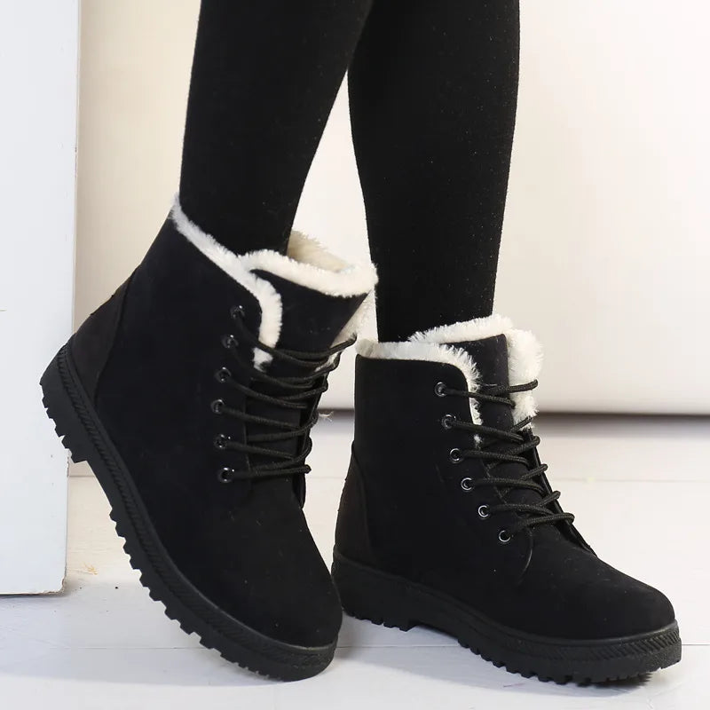 Freya | Women's Cozy Ankle Winter Boots