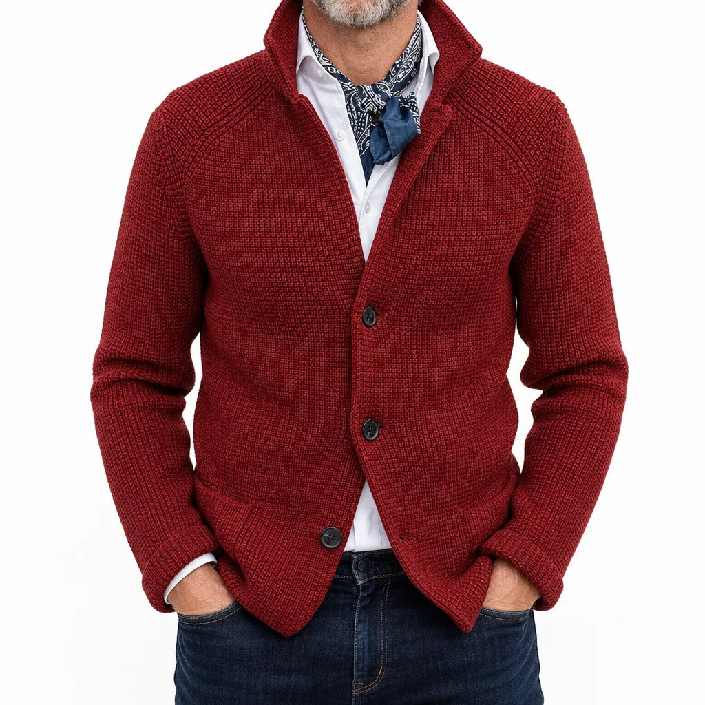 Garrison | Men's Collar Cardigan