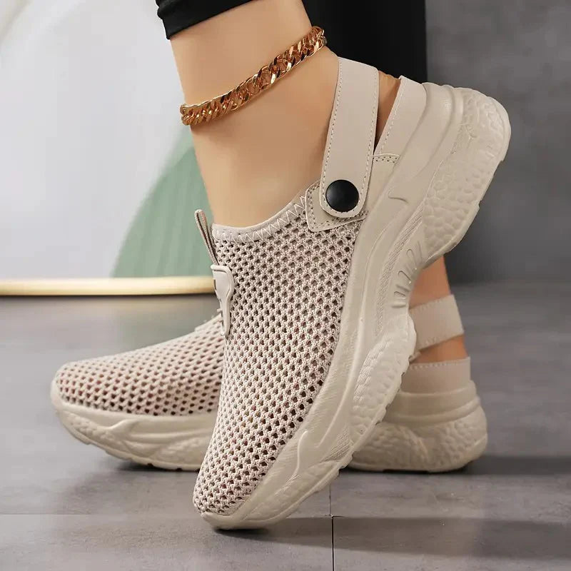 Georgina | Women's Breathable Mesh Slip On Sneakers with Arch Support