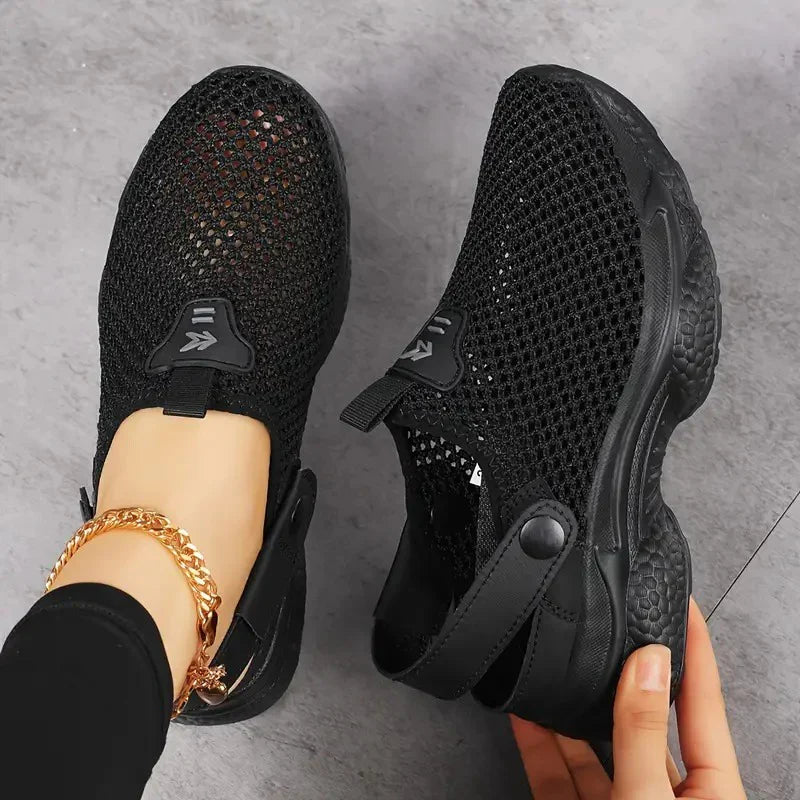 Georgina | Women's Breathable Mesh Slip On Sneakers with Arch Support