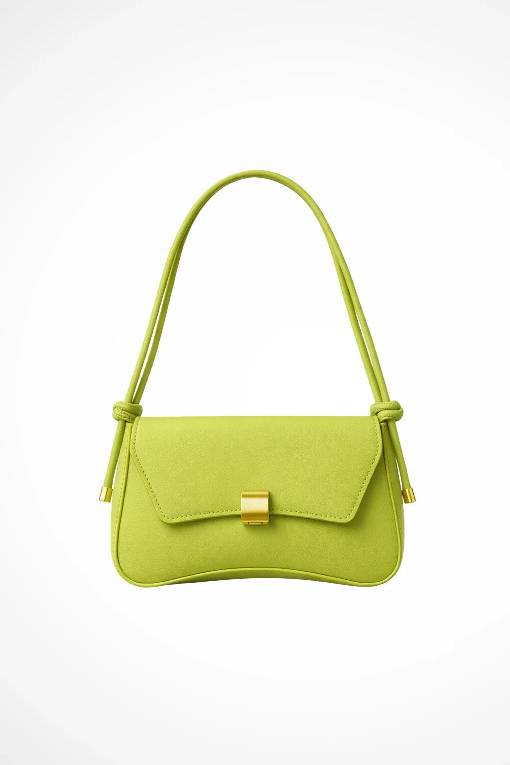 Gladys | Women's Shoulder Bag with Flap Closure and Clasp