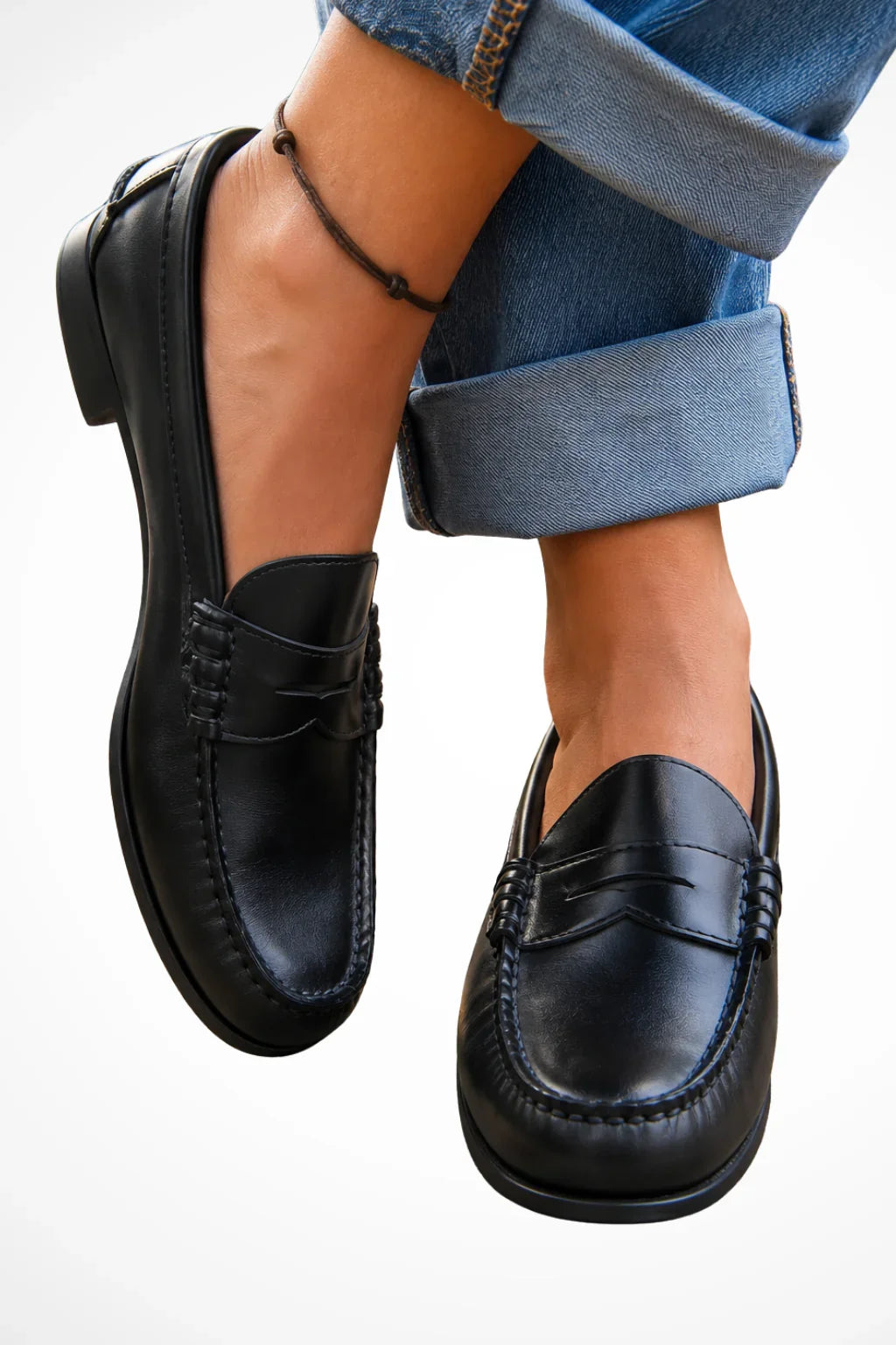 Grace | Women's Orthopedic Slip On Penny Loafer Shoes