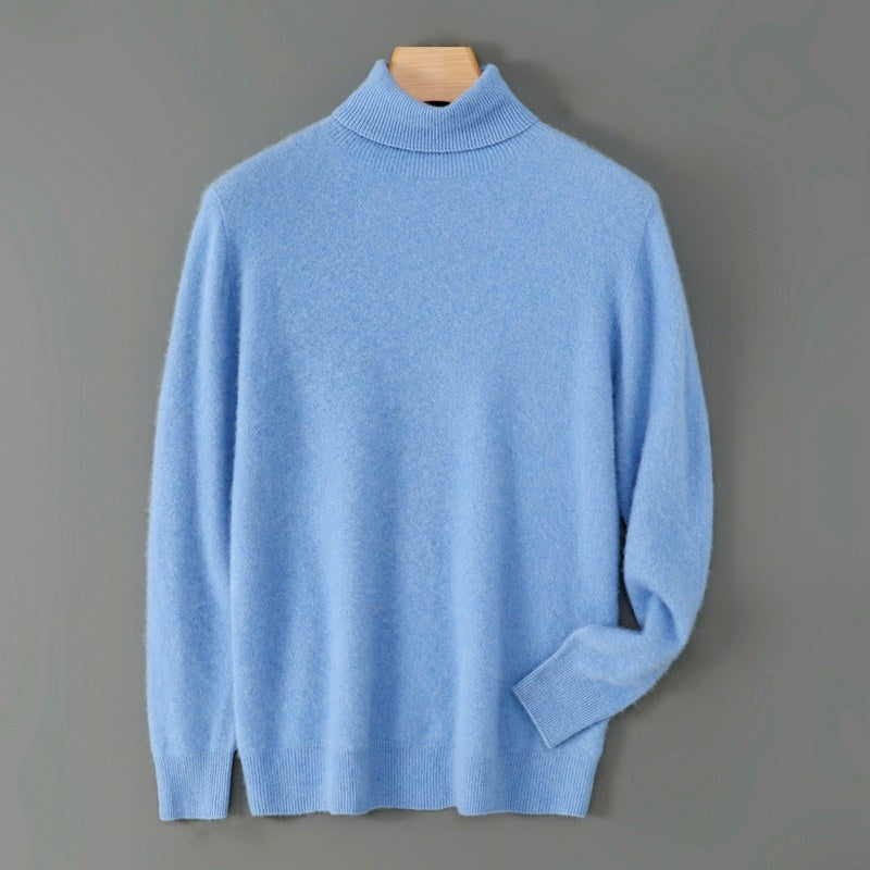 Grant - Men's Turtleneck Long Sleeve Knit Sweater