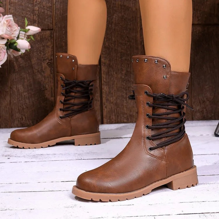 Gwendolyn | Women's Mid Calf Orthopedic Boots