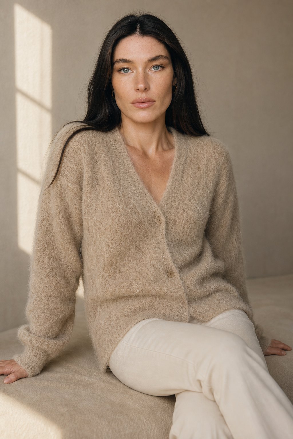 Vanessa | Womens Oversized Cardigan Sweater with Soft Cashmere-Like Feel | Lined, Medium Stretch | 8 Colors XS-3XL