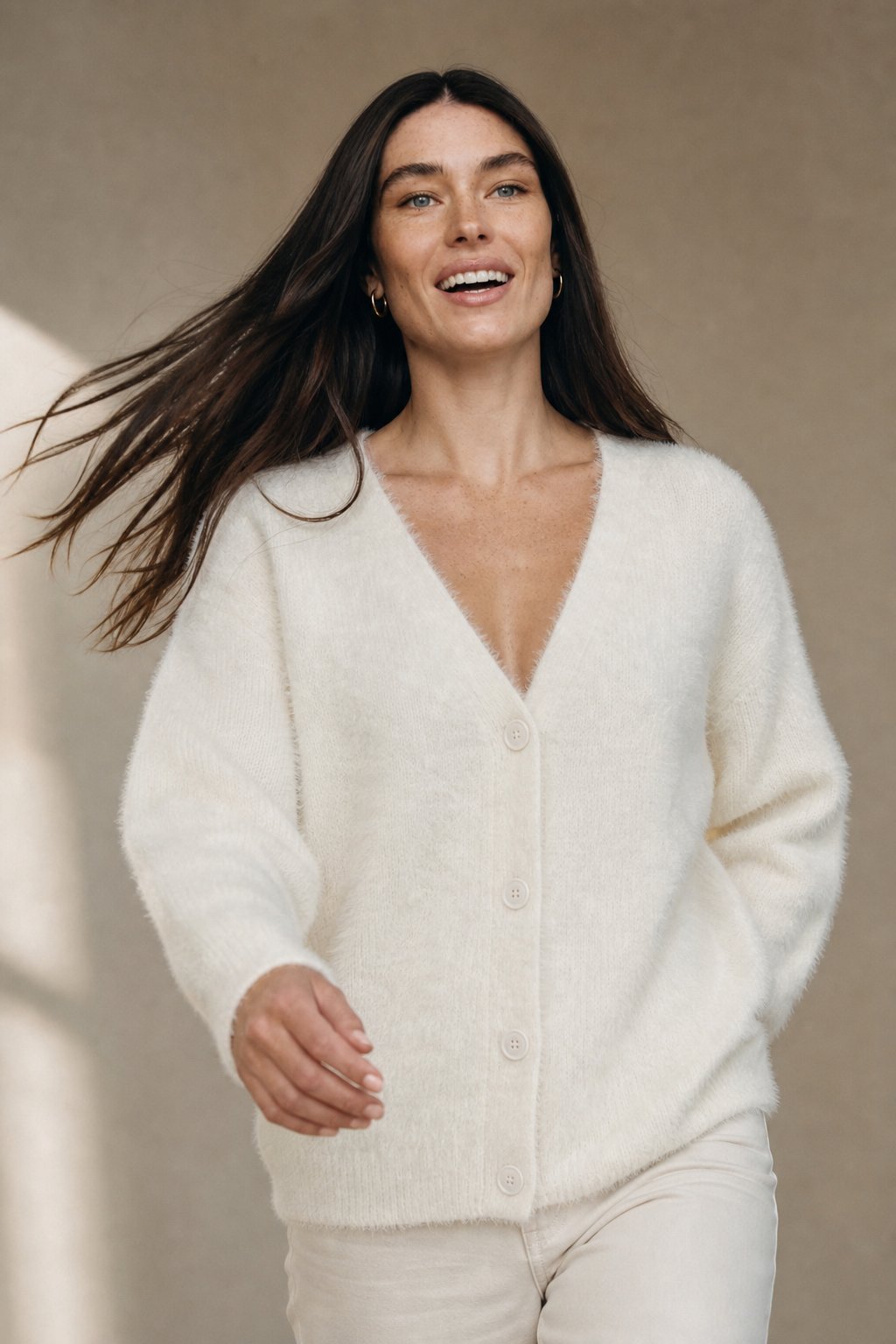 Vanessa | Womens Oversized Cardigan Sweater with Soft Cashmere-Like Feel | Lined, Medium Stretch | 8 Colors XS-3XL