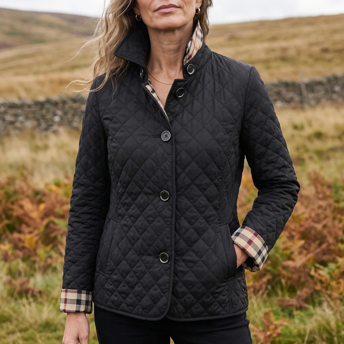 Harriet Diamond Quilted Jacket