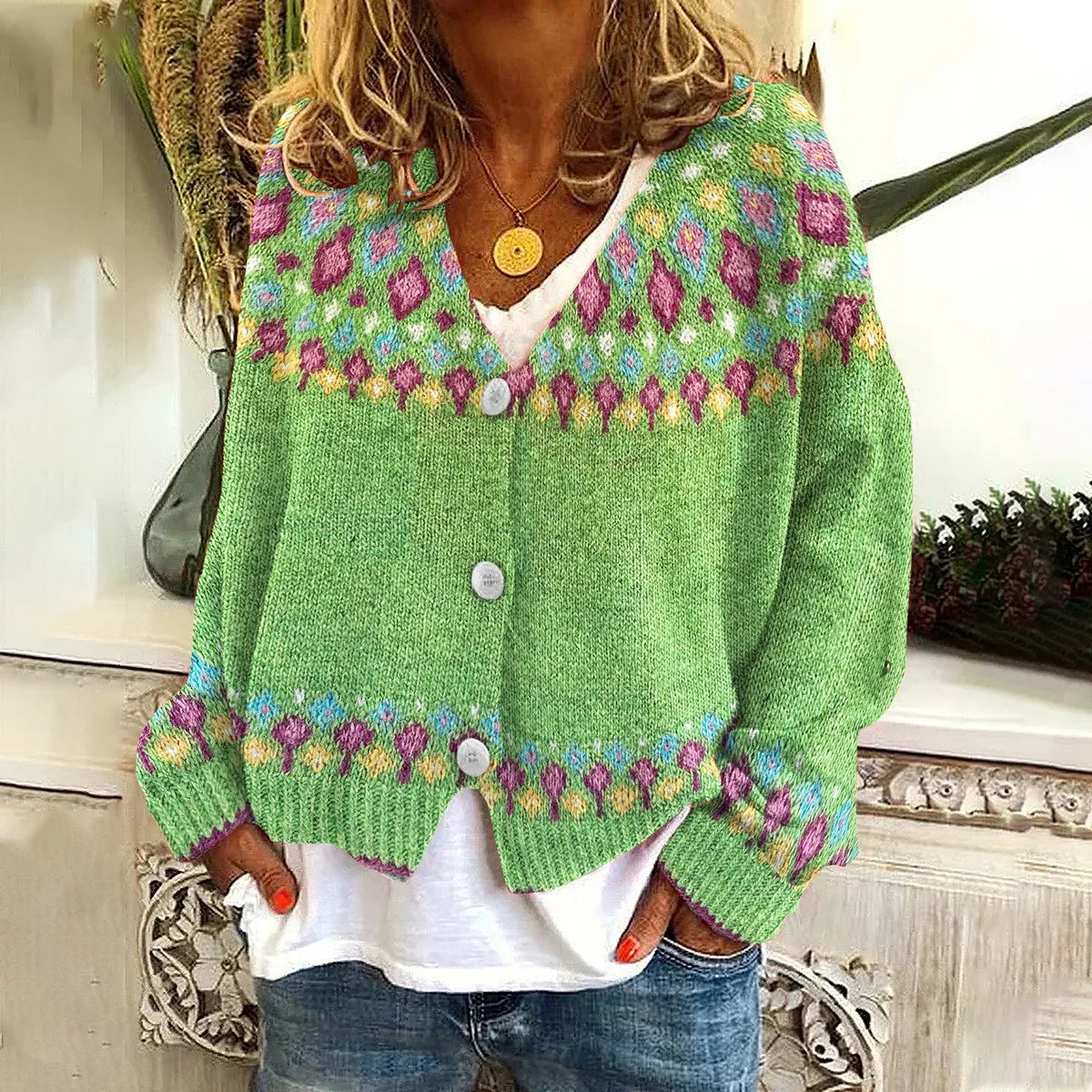Heath | Women's Nordic Warm Cardigan