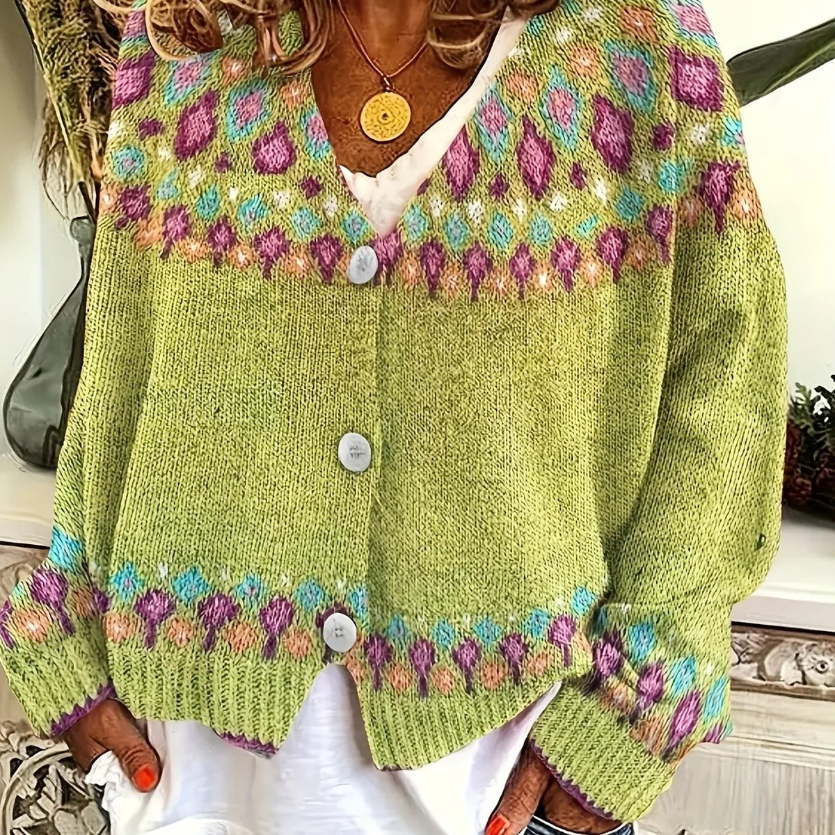 Heath | Women's Nordic Warm Cardigan