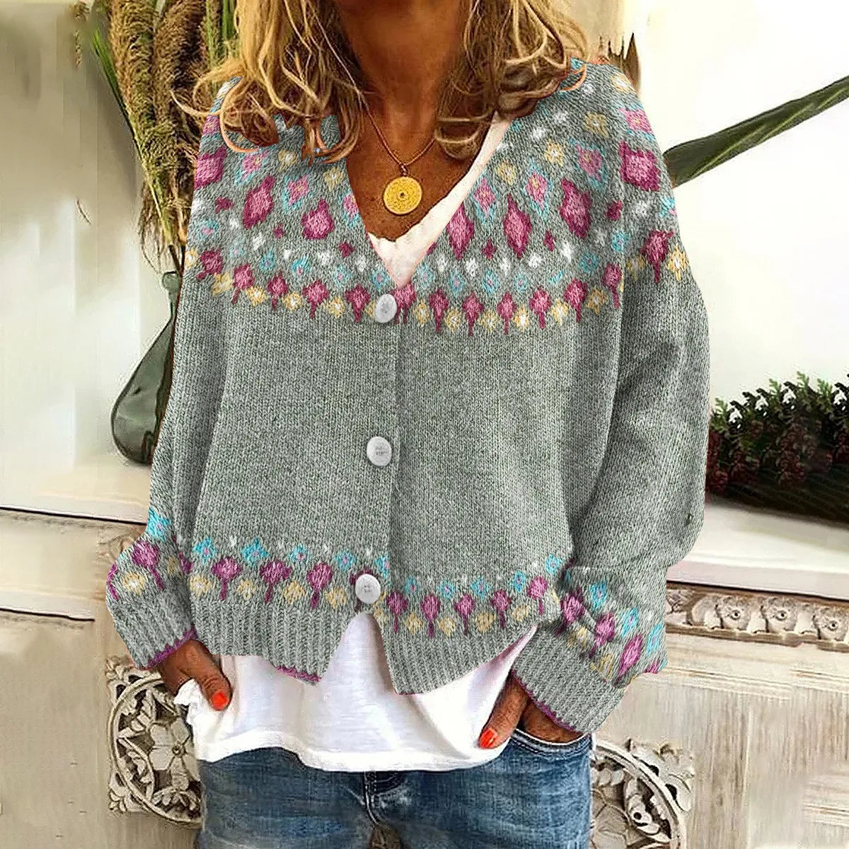 Heath | Women's Nordic Warm Cardigan