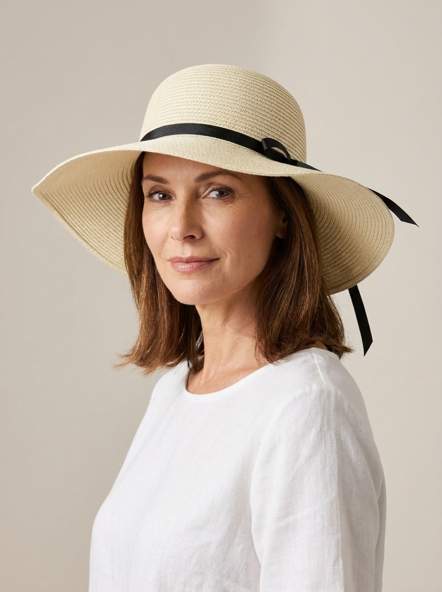 Faye Foldable Wide Brim Sun Hat