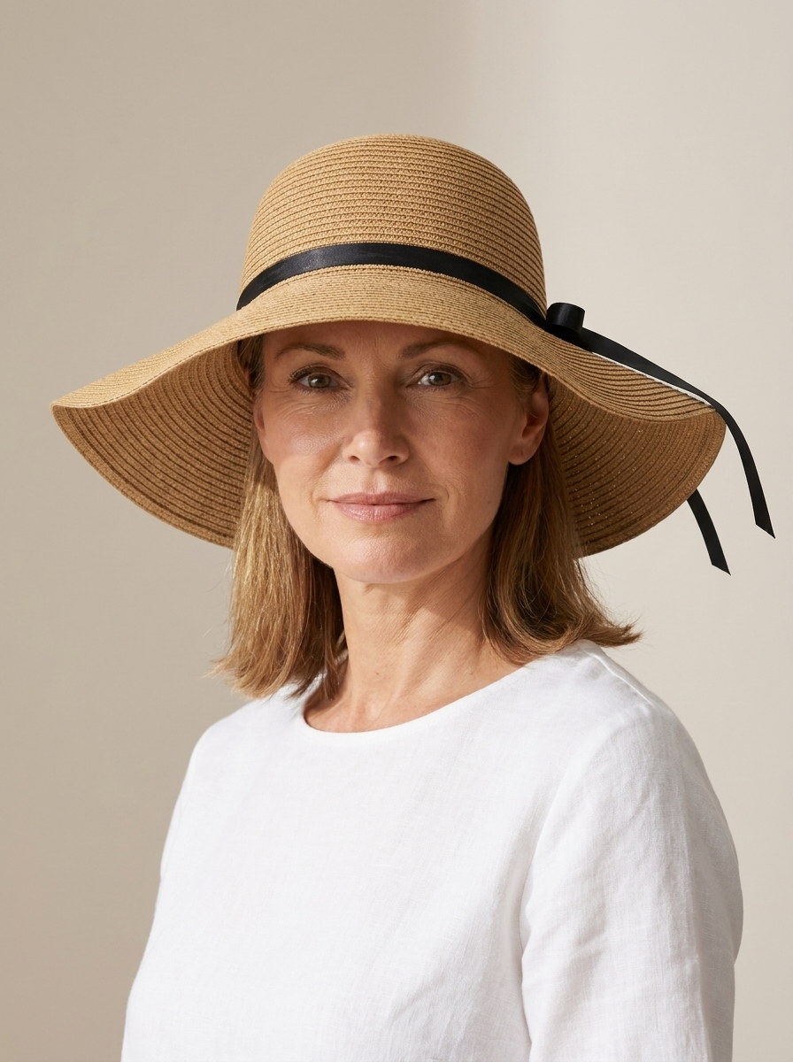 Faye Foldable Wide Brim Sun Hat