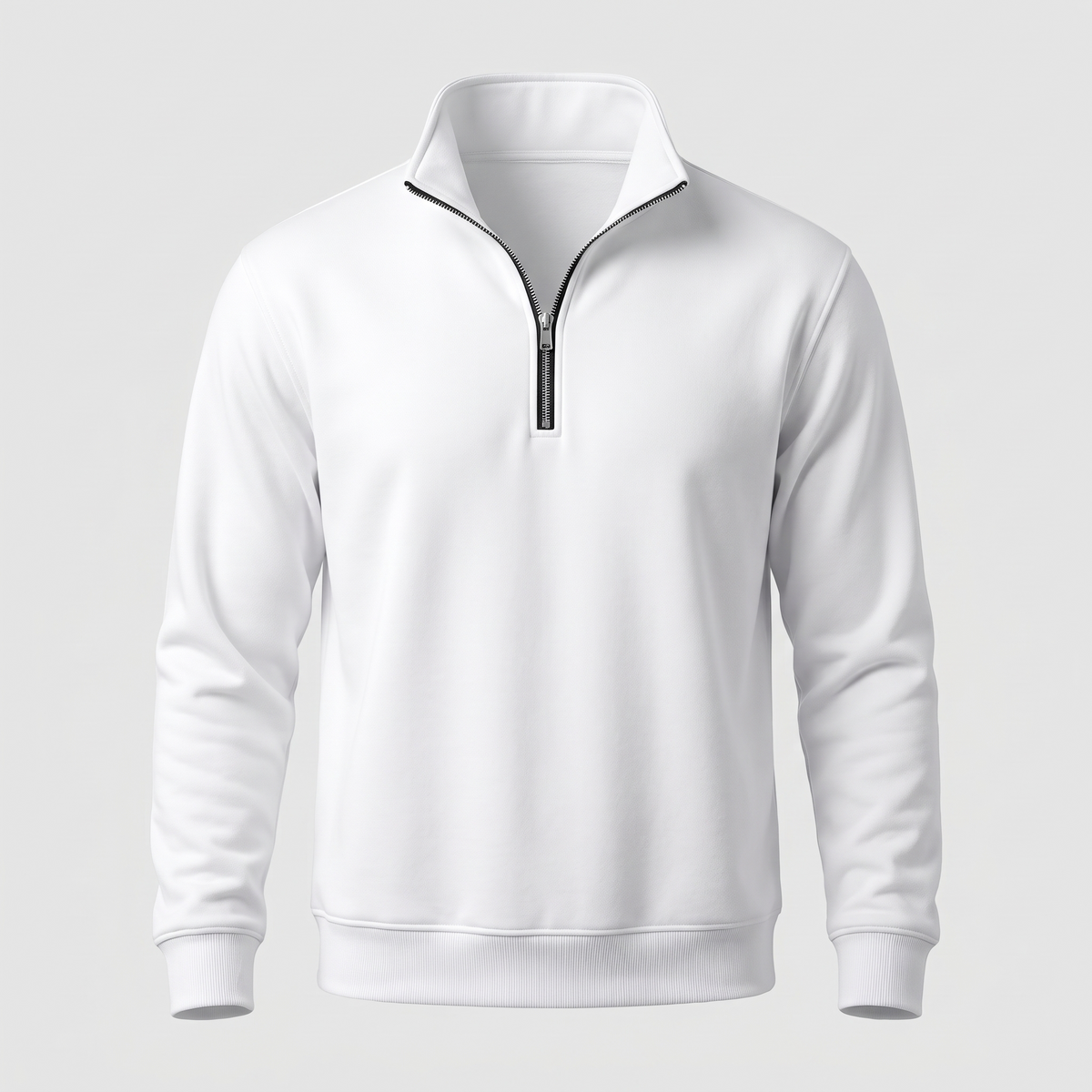 Philipp | Mens Classic Quarter-Zip Sweater — Versatile Basic in 8 Colors S–3XL | Westmere