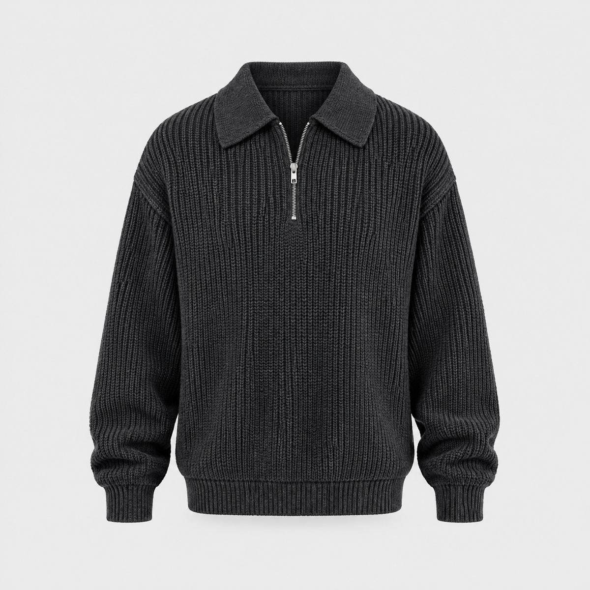 Niklas | Mens Textured Winter Sweater — Classic Knit Design in 3 Neutrals S–2XL | Westmere