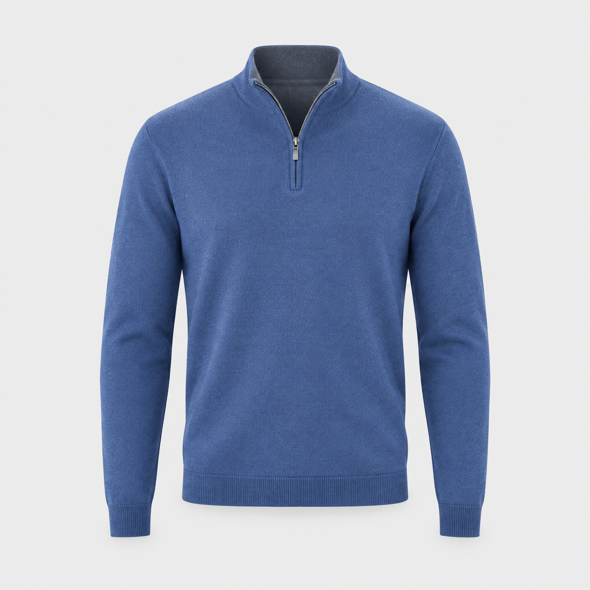 Roland | Mens Casual Sweater with Zip Collar — Zip-Collar Casual Knit in 8 Colors | Westmere