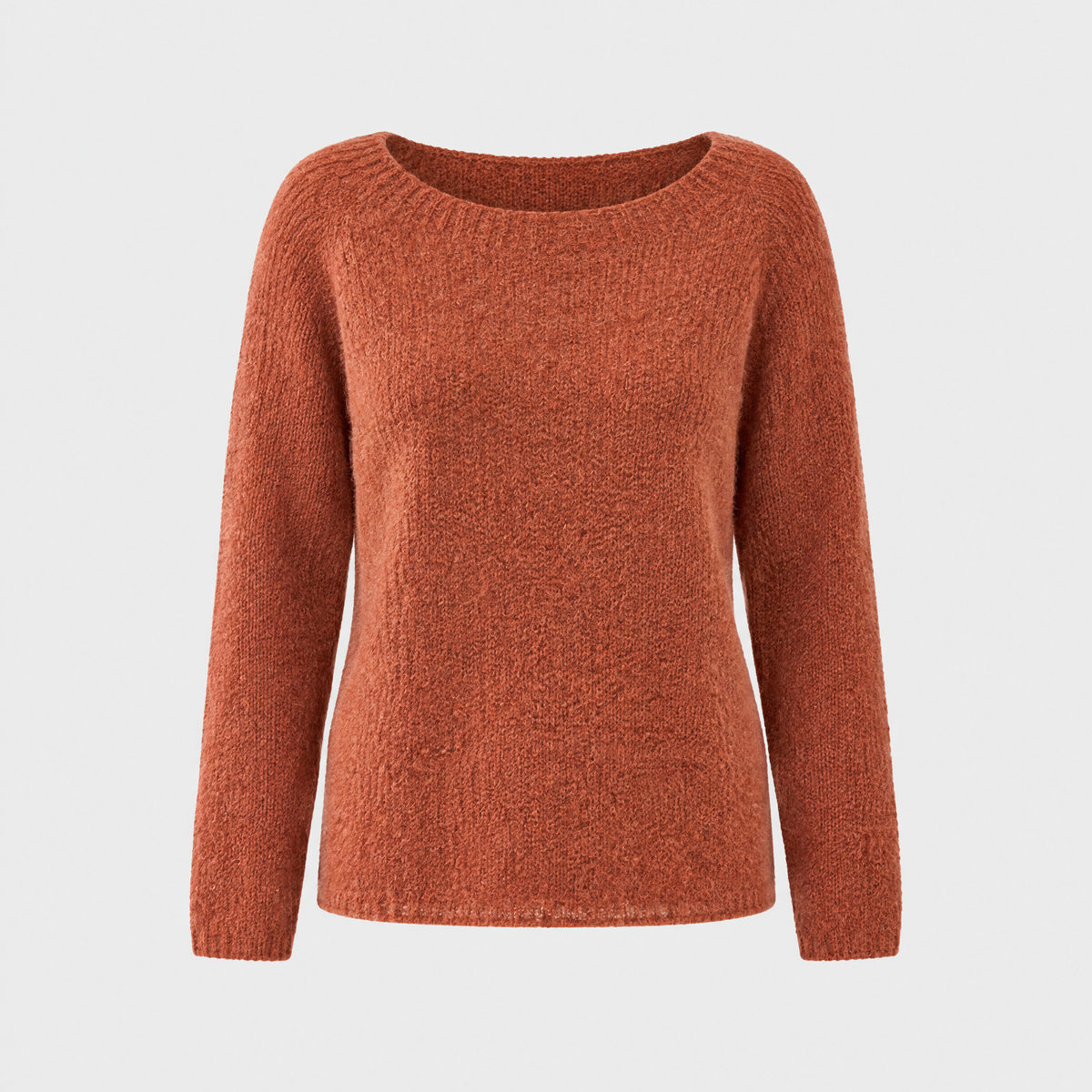 Coralie | Women's Relaxed Fit Knit Pullover Sweater — Boat Neck Layering Top in 7 Colors | Westmere