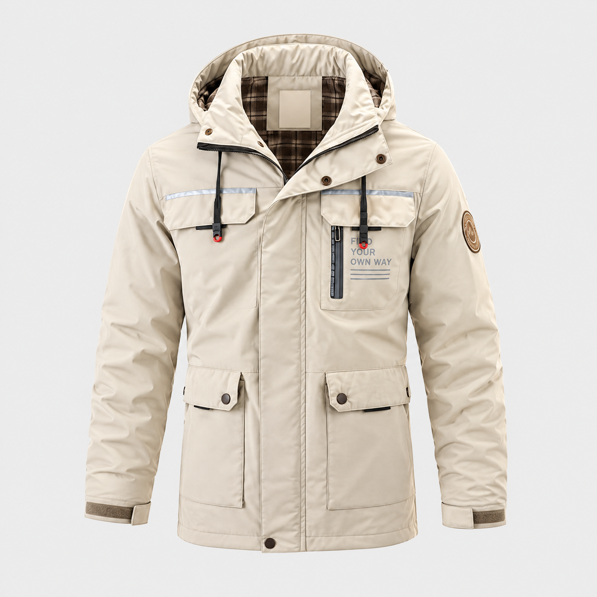 Evan | Mens Hooded Winter Jacket | Wind and Water-Resistant Shell, Smooth Lining | Navy, Black, Green and More XS-4XL