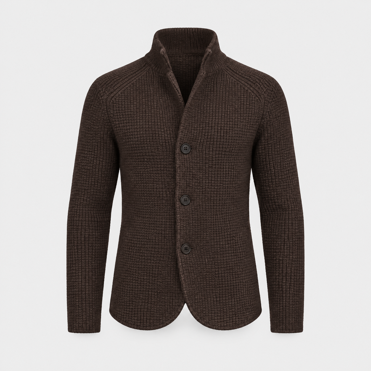 Henry | Mens Cardigan Coat with Room for Layers | Soft Breathable Feel, Warm | Navy, Black, Gray and More S-3XL