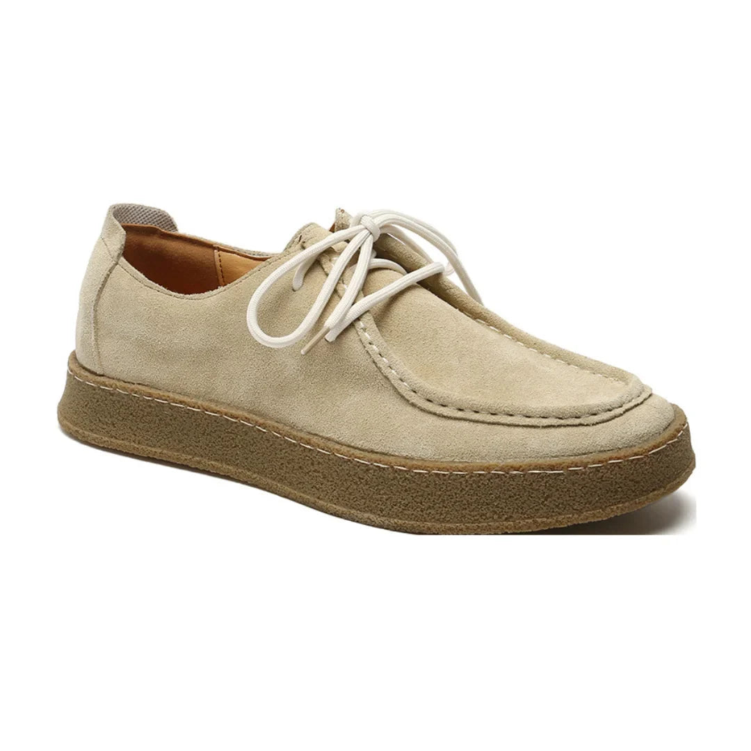 High-quality suede elegant shoes
