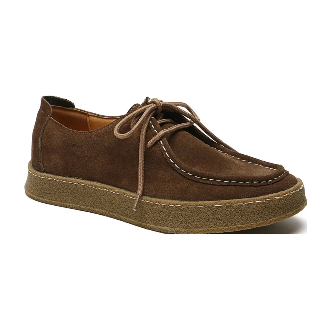 High-quality suede elegant shoes