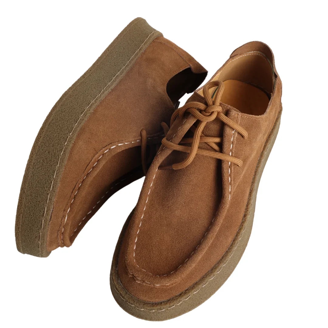 High-quality suede elegant shoes