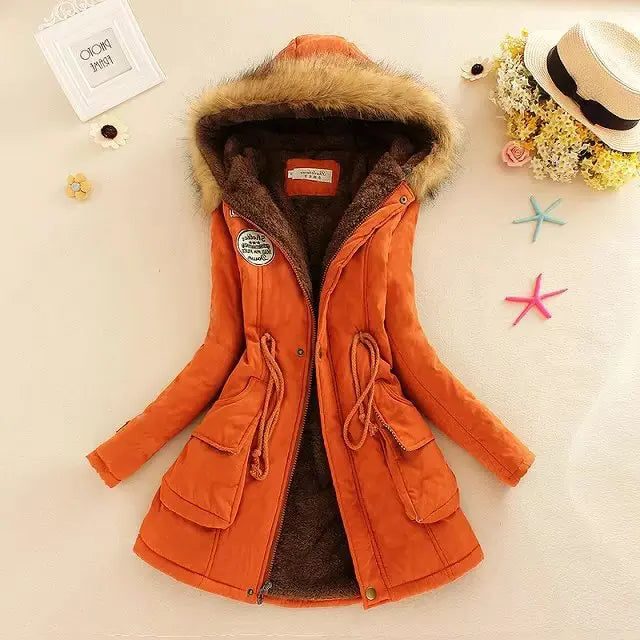 Kira | Hooded Longline Puffer Jacket for Women