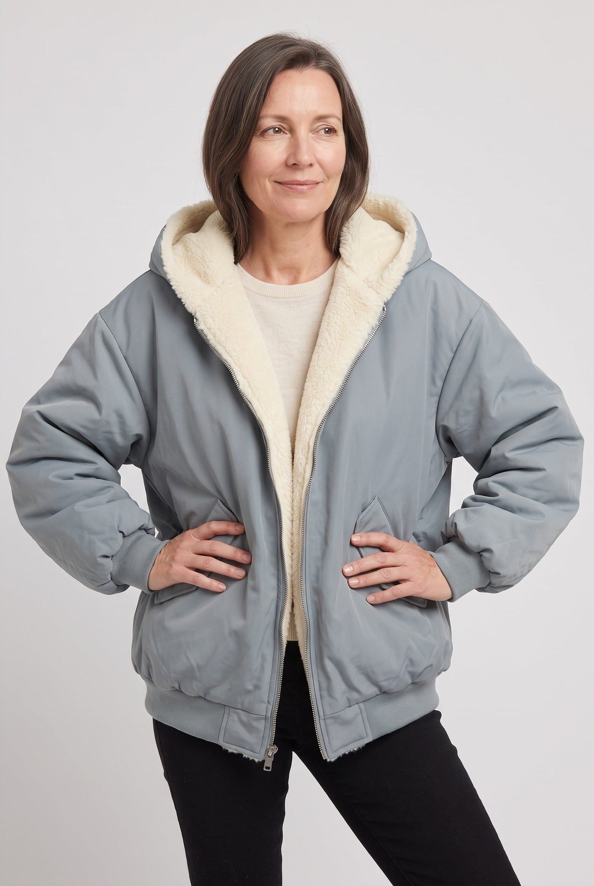 Ravenna | Hooded Oversized Puffer Jacket for Women