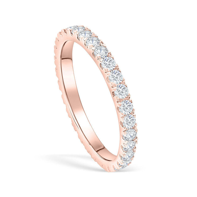 Rose Gold Statement Ring - Lunetta Cavarossi Elegant Design