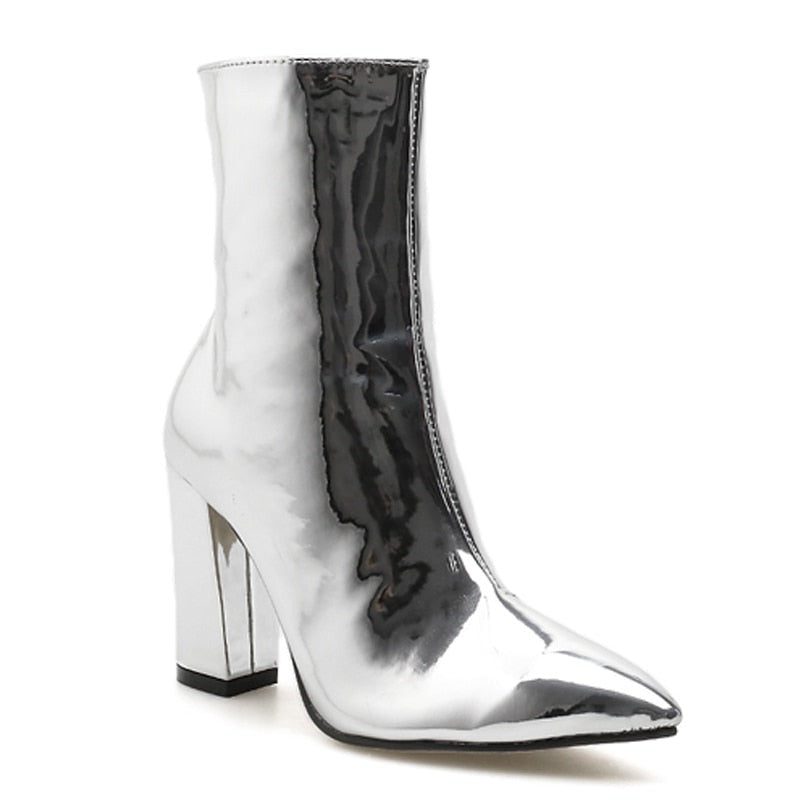 Ilona | Block Heel Ankle Boots for Women