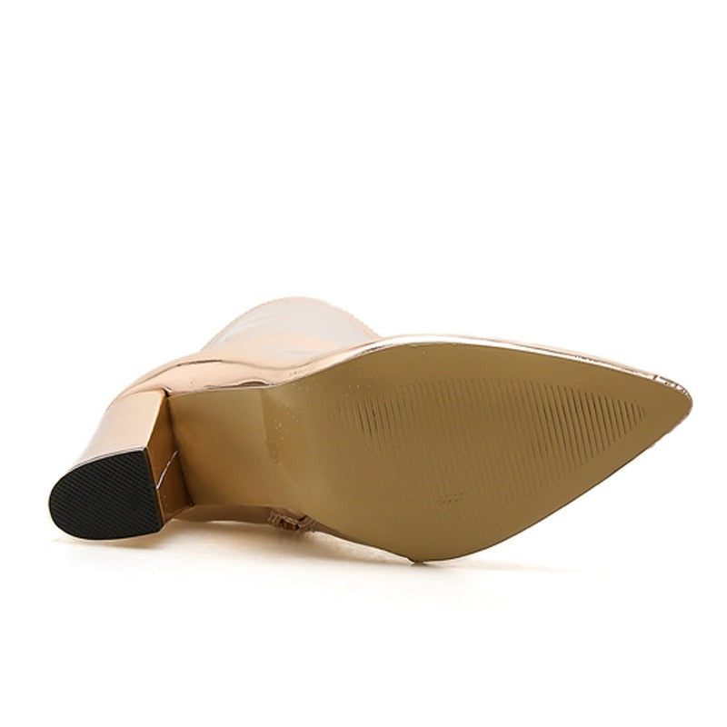 Ilona | Block Heel Ankle Boots for Women