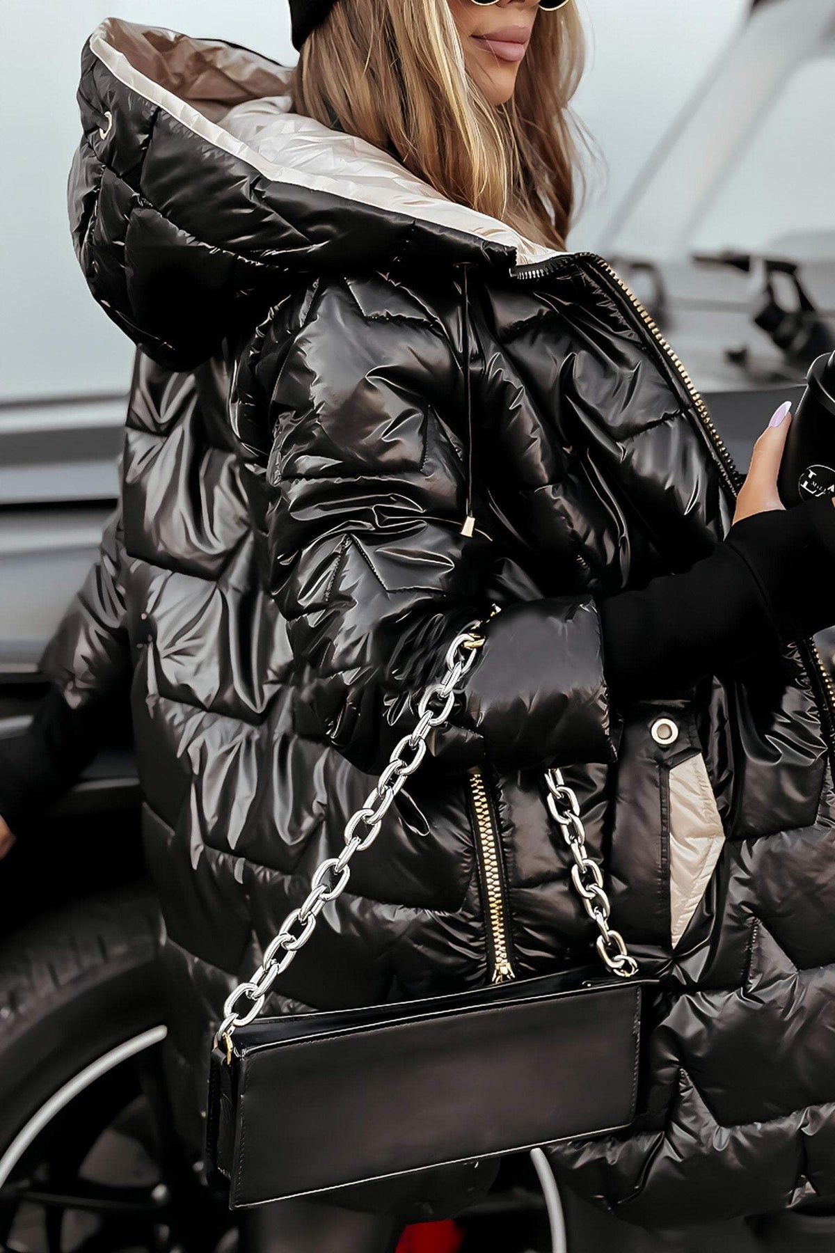 Women's Hooded Windbreaker – Lightweight Utility Jacket