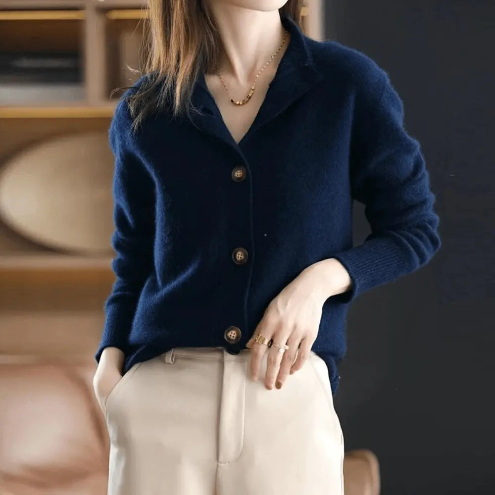 Women's Open Front Longline Cardigan – Relaxed Everyday Cardigan