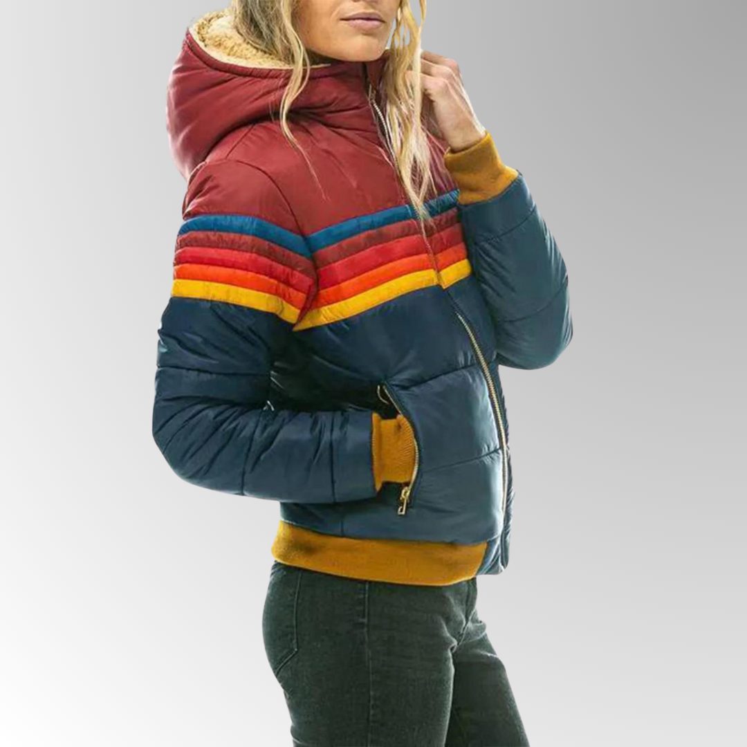 Imogene | Padded Puffer Jacket with Hood for Women