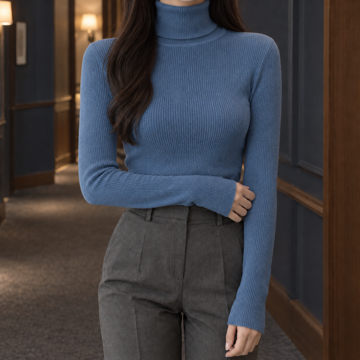 Perpetua-Pearl Ribbed Sweater
