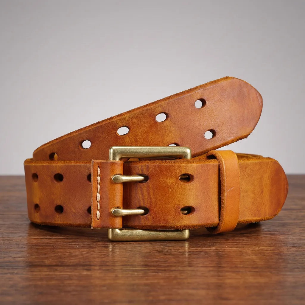 Ingram | Men's Leather Buckle Belts