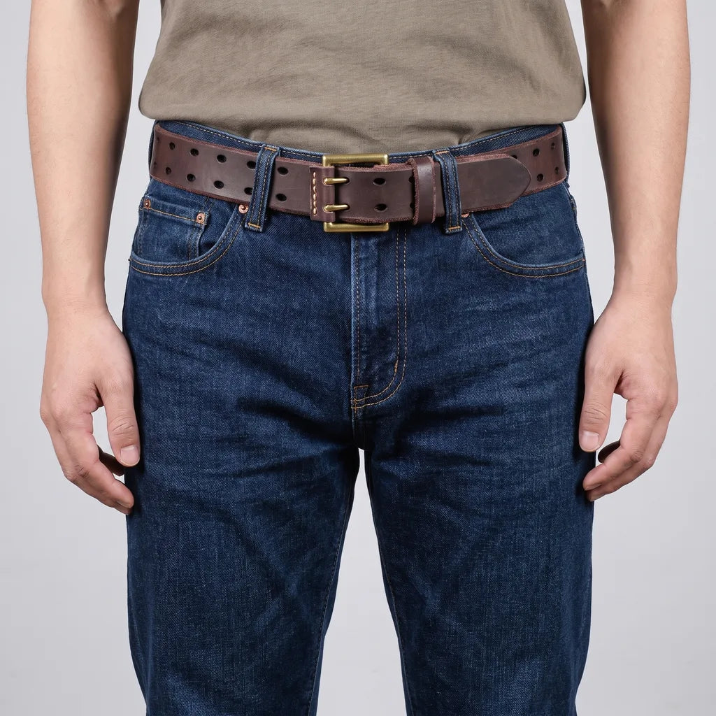Ingram | Men's Leather Buckle Belts