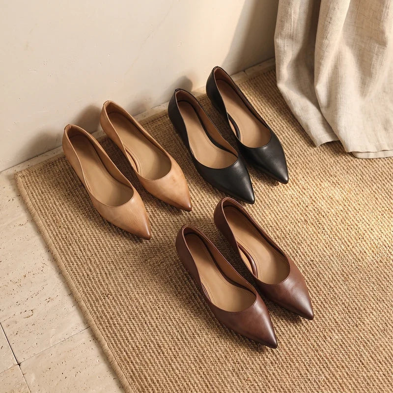 Marion Pointed Ballet Flats