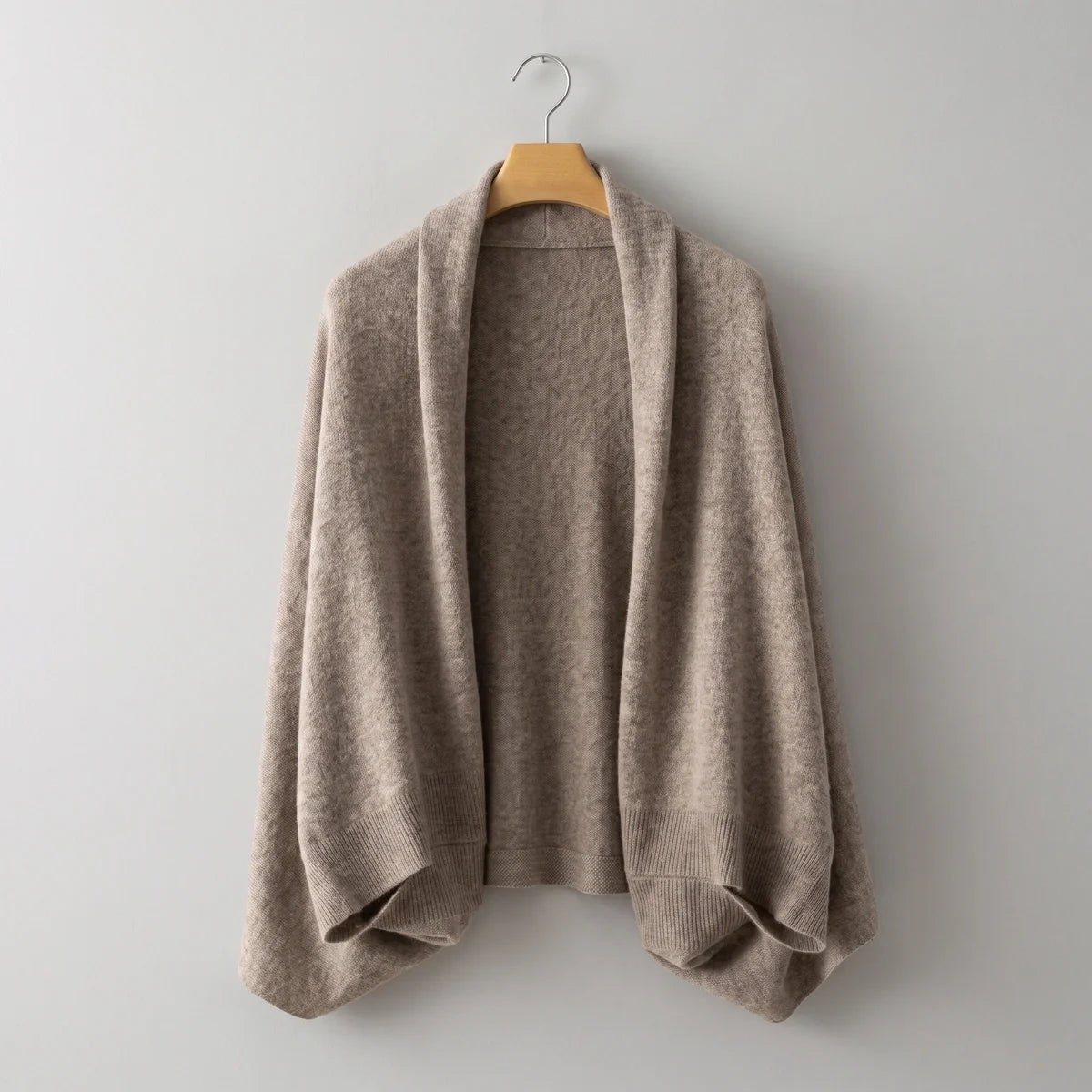 Iris Pure Wool Shawl Cardigan