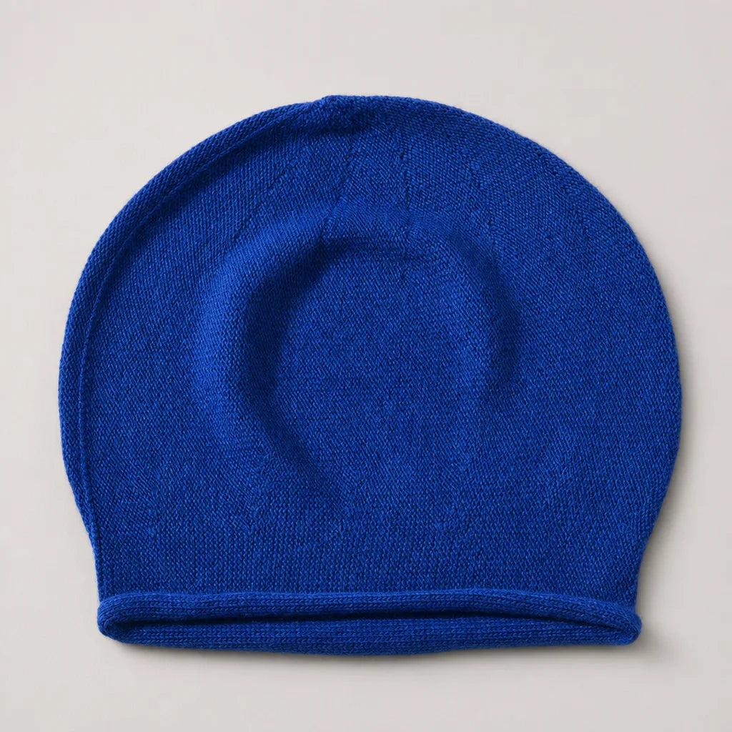 Iris | Women's Warm Fur Knit Beanie