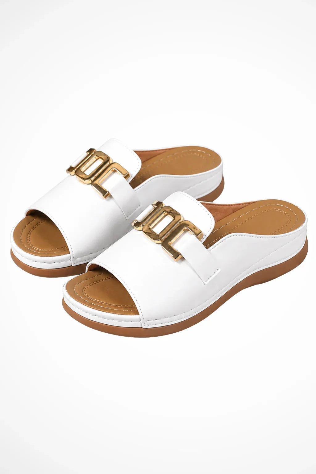 Isobel | Women's Open Toe Orthopedic Slip On Buckle Strap Sandals