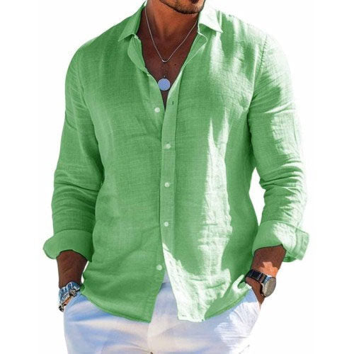 Cameron | Men's Elegant Shirt Made of Breathable Fabric