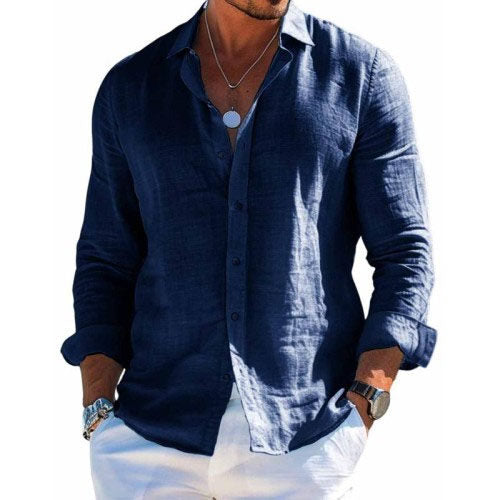Cameron | Men's Elegant Shirt Made of Breathable Fabric