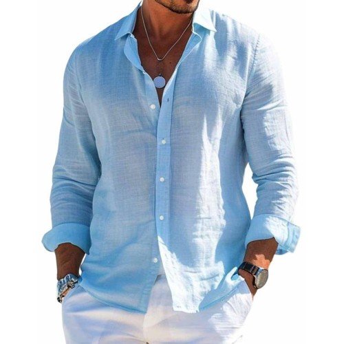 Cameron | Men's Elegant Shirt Made of Breathable Fabric