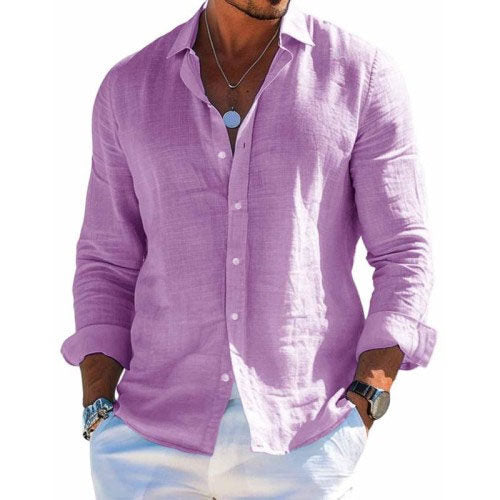 Cameron | Men's Elegant Shirt Made of Breathable Fabric