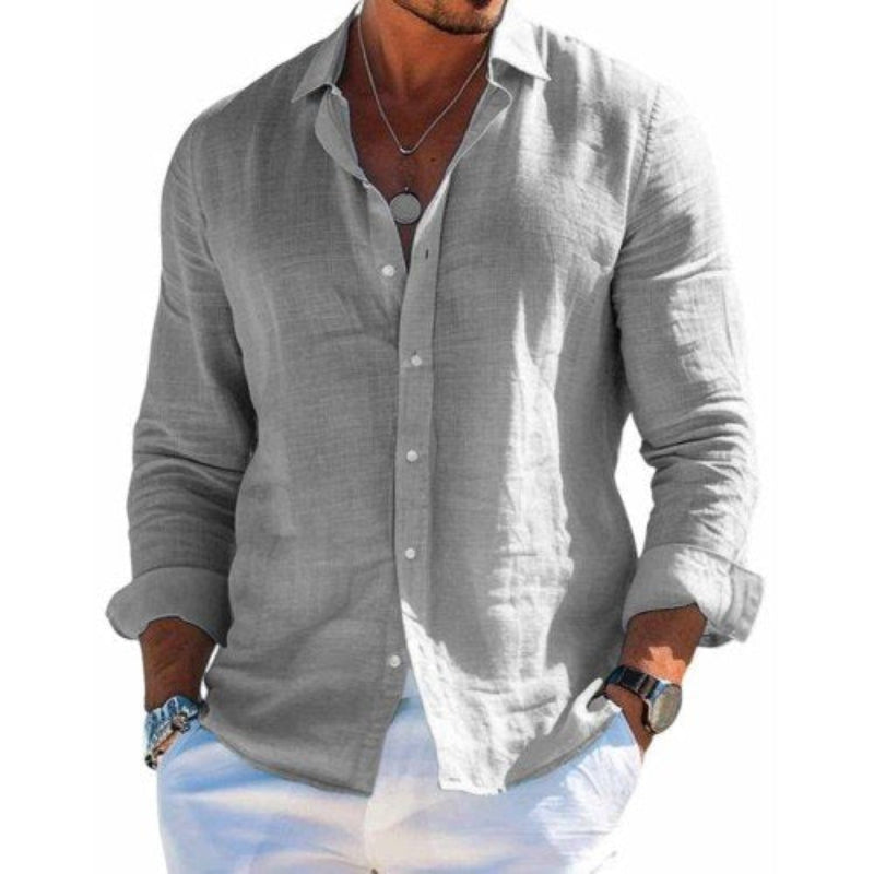 Cameron | Men's Elegant Shirt Made of Breathable Fabric