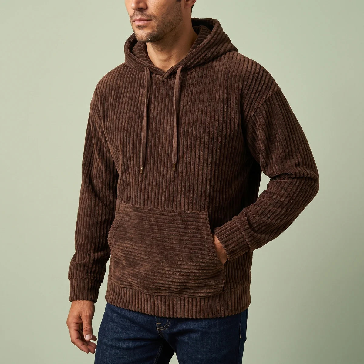 Jasper Corduroy Pullover Hoodie