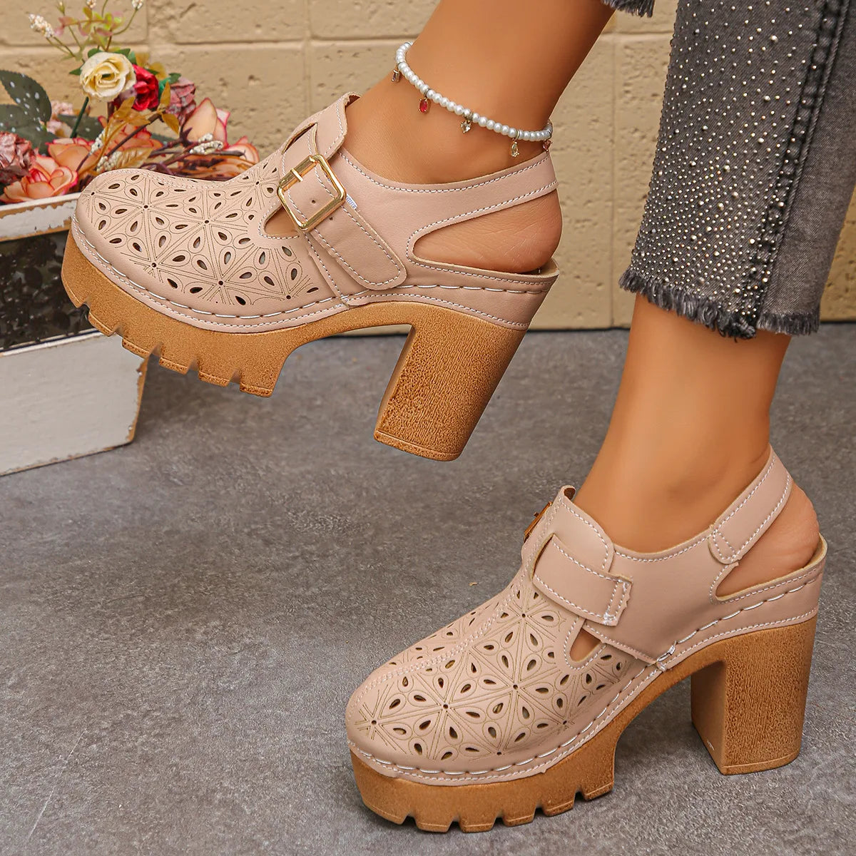 Jennifer | Women's Orthopedic Platform Clogs