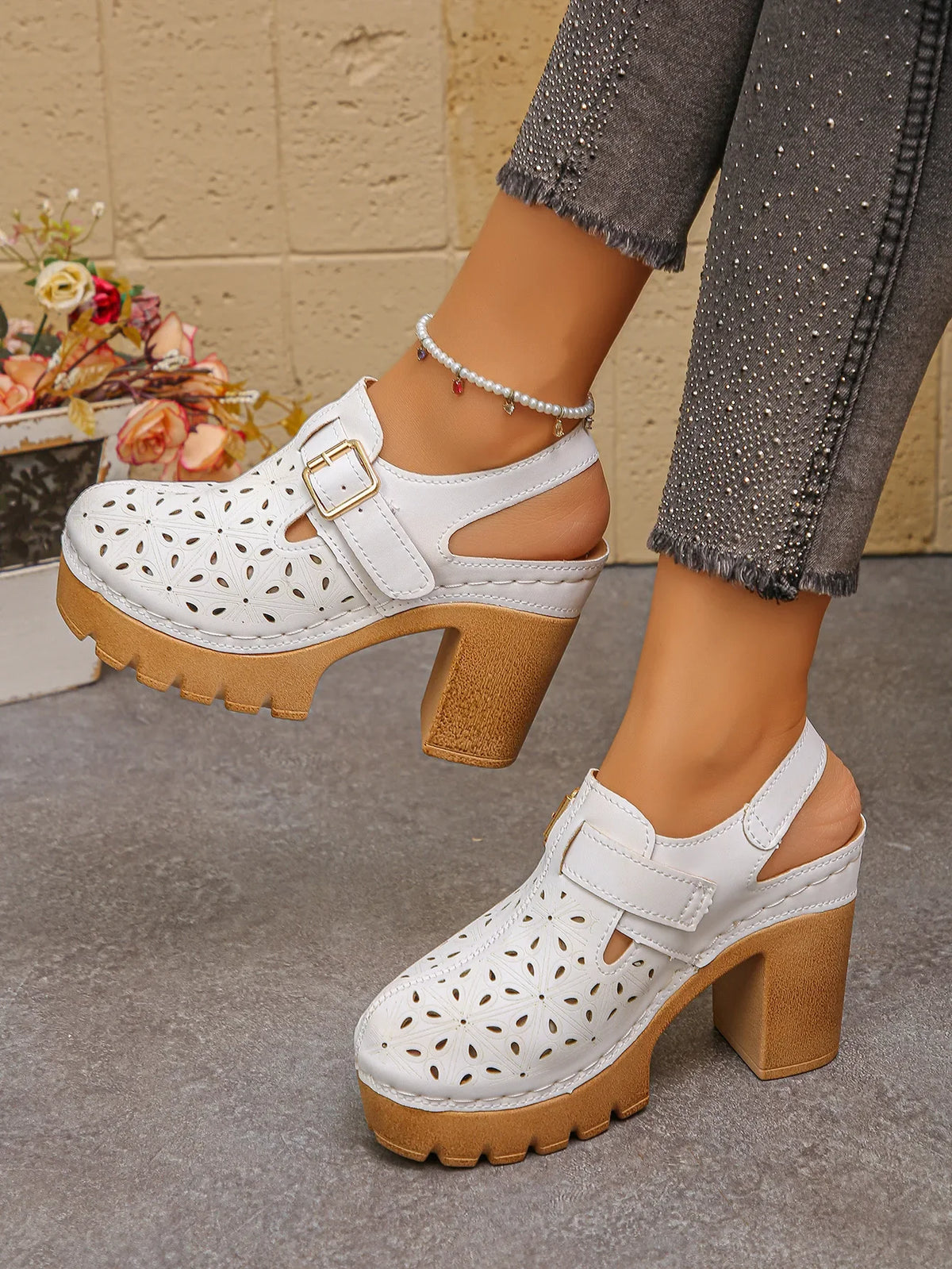 Jennifer | Women's Orthopedic Platform Clogs